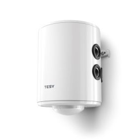   Fűtési - hűtési 30 literes kis kapacitású Tesy puffertartály hőszivattyús rendszerekhez – zománcozatlan kivitel, fali rögzítéssel, B energiaosztály