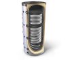 Buffer tank - 300 liter tank with 2 heat exchangers, CAN ALSO BE PLACED IN A CORNER, for hot water storage.