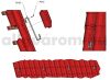 Acid-resistant steel roof hook 1 solar collector solar panel stainless steel roof fixing hook stainless steel hook for pitched roof