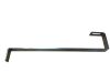 1 acid-proof steel roof hook solar collector solar panel roof fixing hook Inox i.e. stainless steel. Strong design.