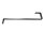 1 acid-proof steel roof hook solar collector solar panel roof fixing hook Inox i.e. stainless steel. Strong design.