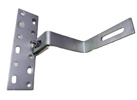 Rozsdamentes tetőkampó napkollektor napelem rögzítő inox Erős profi kivite. Talp 18x5 cm