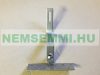 Rozsdamentes tetőkampó napkollektor napelem rögzítő inox Erős profi kivite. Talp 18x5 cm
