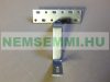 Rozsdamentes tetőkampó napkollektor napelem rögzítő inox Erős profi kivite. Talp 18x5 cm