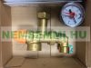 Solar pump station with 1-sided Tiemme Italian Automata pump with power control for solar collector system