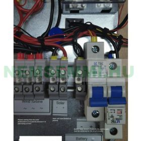   12V 800W + 300W töltésszabályozó és mágnesfék váltóáramú szélkerékhez. Szélgenerátor + napelem hybrid kontroller töltésvezérlő
