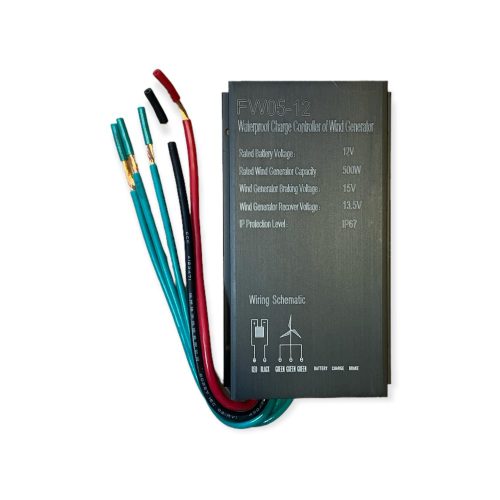 Wind generator charge controller for 500W wind wheel, can be used in 12V isolated operation system with LED indicators
