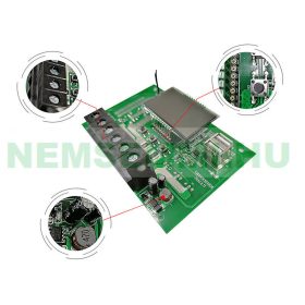   12V 24V 40A Napelem töltésszabályzó vezérlés automata átkapcsolás LCD kijelzővel