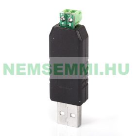   RS485 napkollektor vezérléshez átalakító USB adapter CH340 chip adapter támogatás
