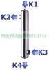 Nordic cylindrical heat exchanger 326kW, for swimming pool heating, made of stainless steel, recommended for replacing the Spirec swimming pool heat exchanger for pools up to 400m3