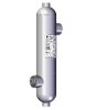 Nordic cylindrical heat exchanger 61kW, for swimming pool heating, made of stainless steel, recommended for replacing the Spirec swimming pool heat exchanger for pools up to 70m3