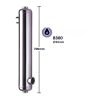Nordic cylindrical heat exchanger 88kW, for swimming pool heating, made of stainless steel, recommended for replacing the Spirec swimming pool heat exchanger for pools up to 90m3