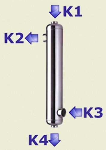 hőcserélő 105kW
