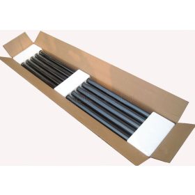   15 db napkollektor vákuumcső 15 db vákuumcsöves Heat Pipe rendszerhez kompletten, Heat-Pipe rézcsővel együtt, 52 mm-es fejjel! 