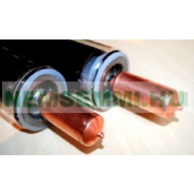   10 db napkollektor vákuumcső 58 mm vastag, 1800 mm hosszú Heat Pipe rendszerhez kompletten, Heat-Pipe betét rézcsővel együtt! 