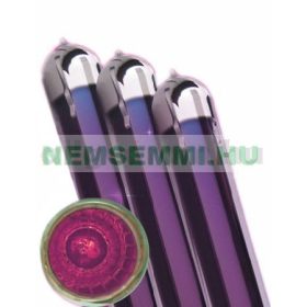   10 db napkollektor üres vákuumcső 58 mm vastag, 1800 mm hosszú napkollektorok tartalék alkatrėsze, vagy vákuumcsöves napkollektor építés céljára