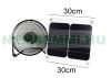 Solar fan 10W solar energy-saving ventilation fan 30x30x12 cm