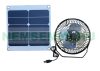 Solar fan 10W solar energy-saving ventilation fan 30x30x12 cm