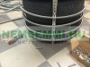 Making an emergency cooler for emergency cooling solar collector systems against summer overheating, e.g. 20 meters DN16 stainless steel pipe + connector lowered into a well
