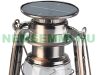 Solar LED storm lamp with dimmable light, high performance 200 lm 3W bronze