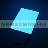 Luminous film 12V A5 size 210x148 mm - cutable self-adhesive stickable red color - electroluminescent film