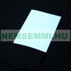 Luminous film 12V A5 size 210x148 mm - cutable self-adhesive stickable red color - electroluminescent film