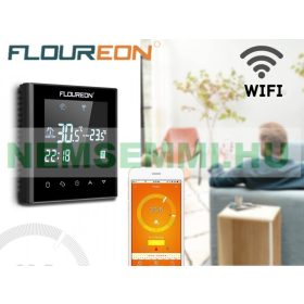 Wifi-s termosztát  Távoli eléréssel, akár a világon bárhonnan szabályozni tudja szobája fűtését.