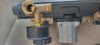 Solar pump station 1-sided 2-12 l/p high-efficiency HYDRA pump group for heat-insulated solar collector system