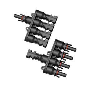   Napelem közösítő csatlakozó 4 napelem 1 közös csatlakozásba MC4 1000V 30A