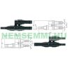 Solar panel twin connector set MC4, Y connector pair 1000V maximum voltage and 30A maximum current. 