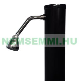   Egyenes szolár zuhany 20 liter kerti zuhanyzó keverőcsappal lábmosó nélkül