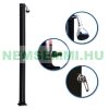 Straight solar shower 20 liter garden shower with mixer tap without foot washer