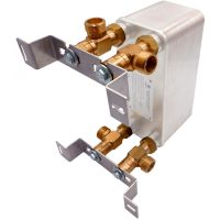 3/4" csatlakozású hőcserélő fali konzol