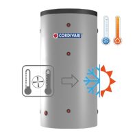 Hűtési-fűtési puffertároló