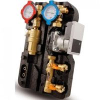 Szolár állomás és keringető szivattyú