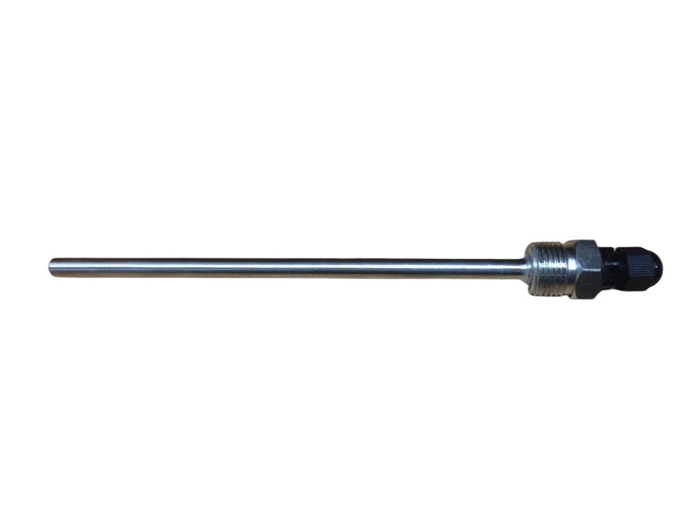 Hőmérséklet mérő merülőhüvely 1/2" menet 200 mm hüvely hőmérséklet érzékelő szonda számára Hőmérséklet mérő merülőhüvely 1/2" menet 200 mm hüvely hőmérséklet érzékelő szonda számára