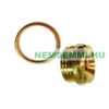 Kézi légtelenítő szelep szolár rendszerhez tiszta réz 1/2" külső menet Kézi légtelenítő szelep szolár rendszerhez tiszta réz 1/2" külső menet
